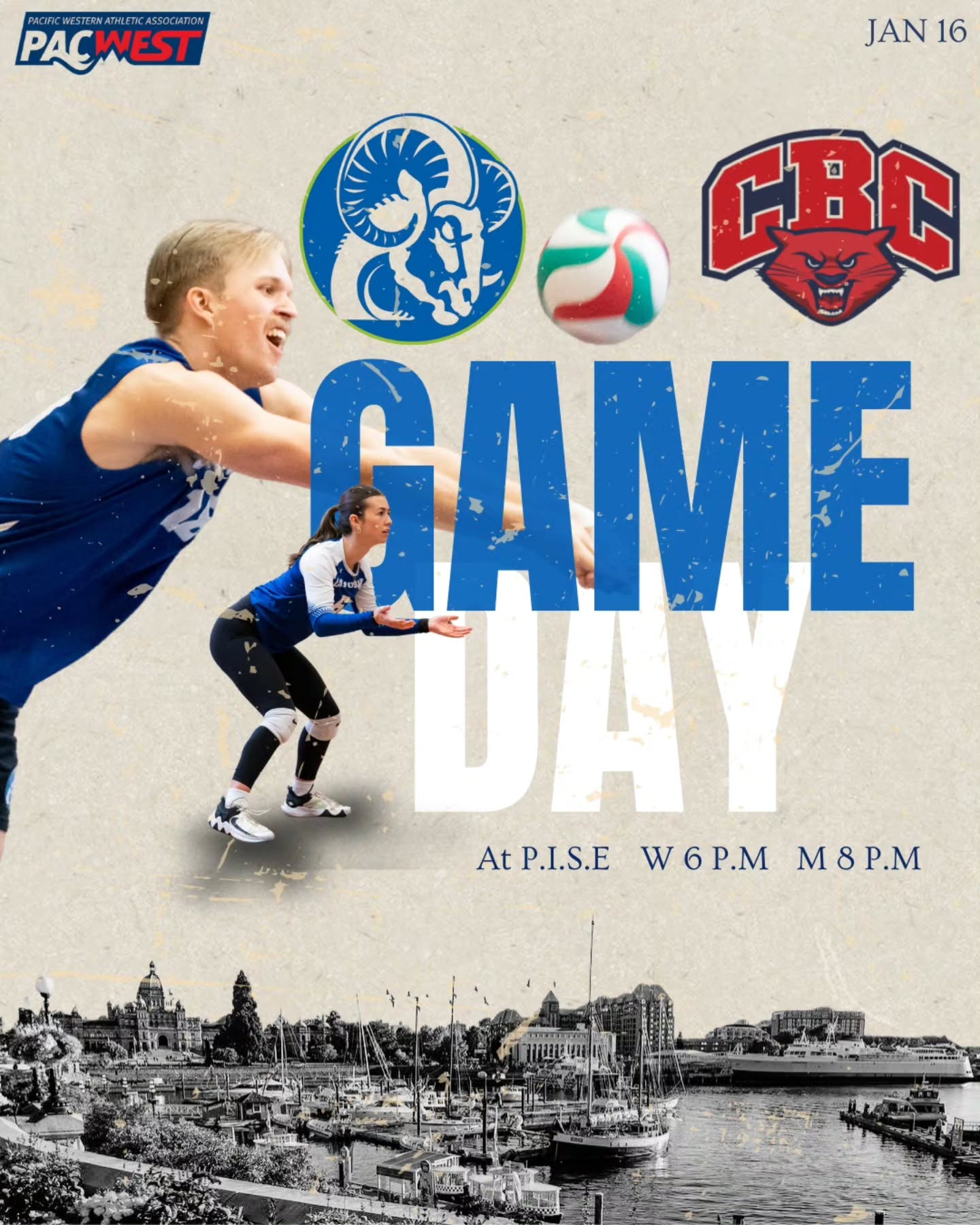 Game Day vs CBC — Camosun Chargers
